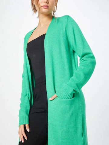 VILA Knitted Coat 'Ril' in Green