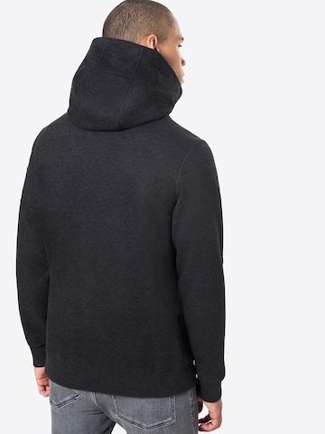 Fli Papigu Hoodie 'Wat ne Pflaume' in Grau