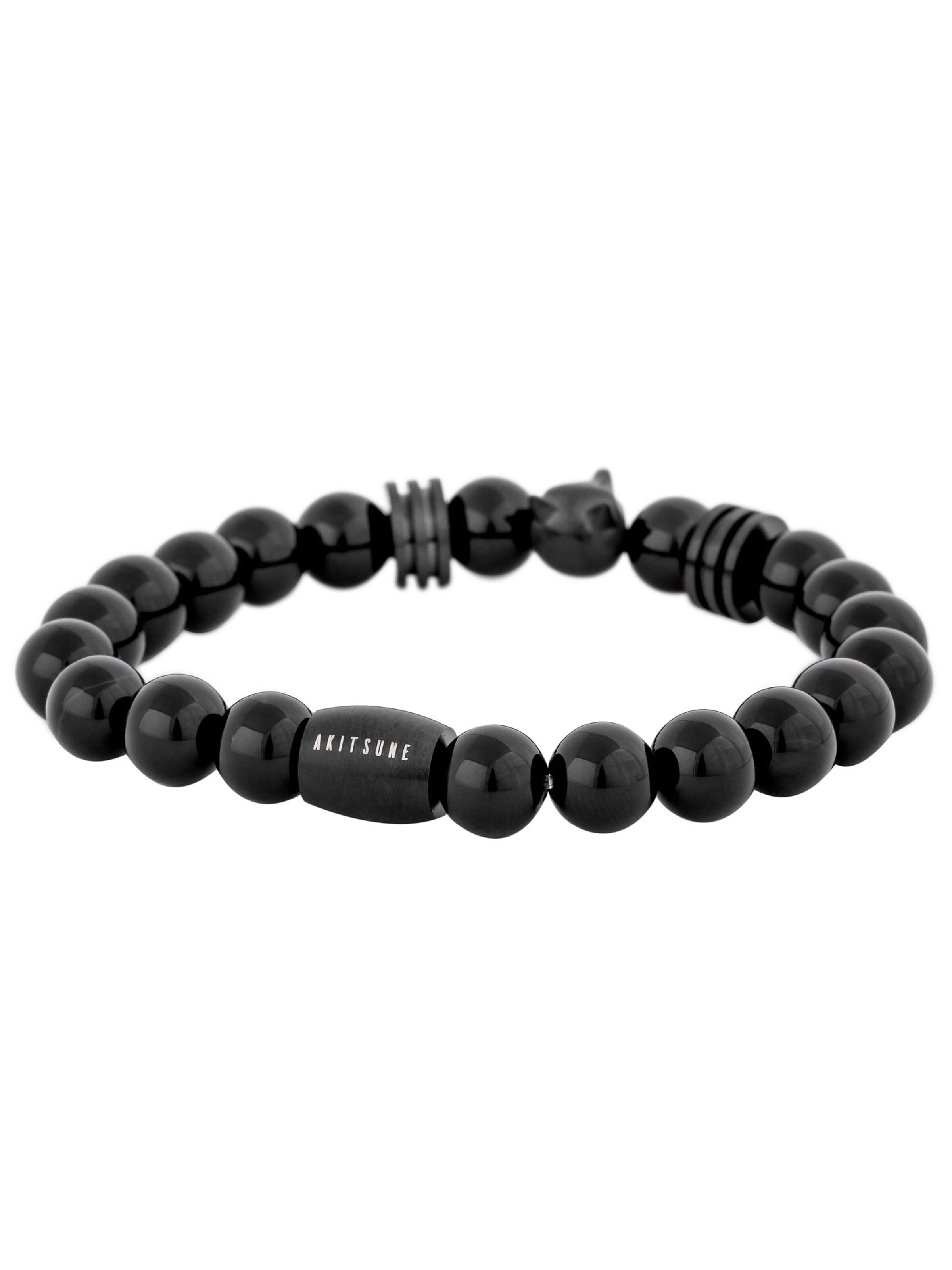 Akitsune Bracelet 'Obsidius' in Black