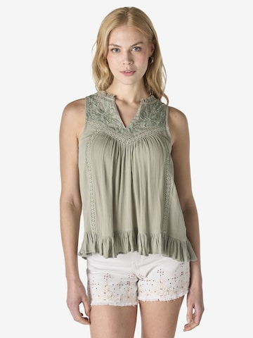 KOROSHI Блузка в Зеленый: спереди