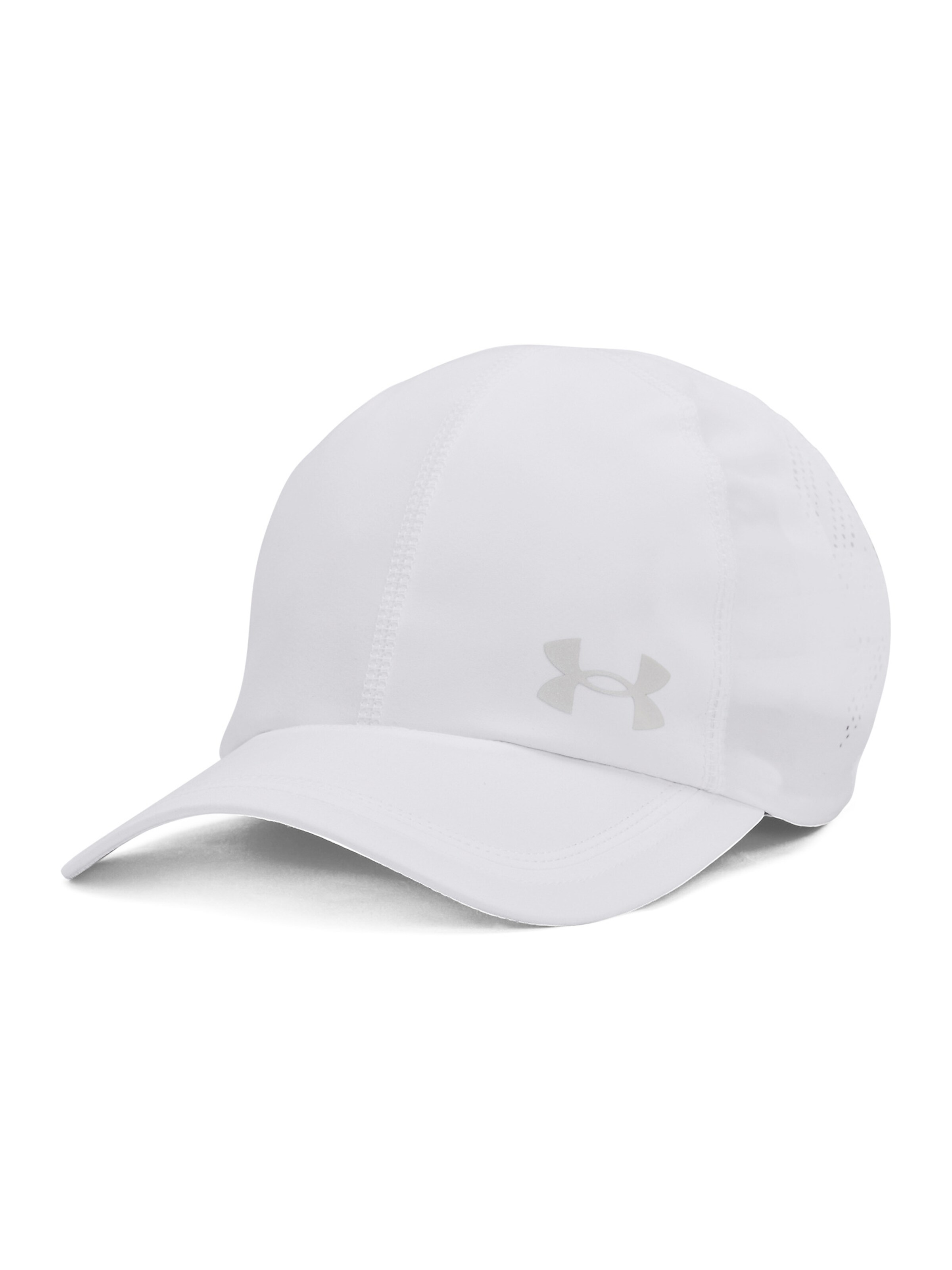 UNDER ARMOUR Sportpet 'Launch Adjustable' in Wit: voorkant