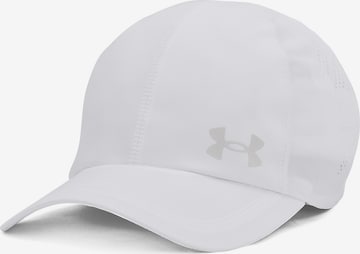 UNDER ARMOUR Athletic Cap 'Launch Adjustable' in White: front