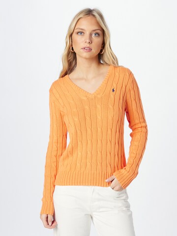 Pullover 'KIMBERLY' di Polo Ralph Lauren in arancione: frontale