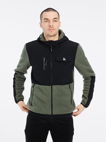 PROTEST Fleece jas 'PRTGRID' in Groen