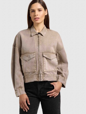 khujoPrijelazna jakna 'Nelina' - smeđa boja