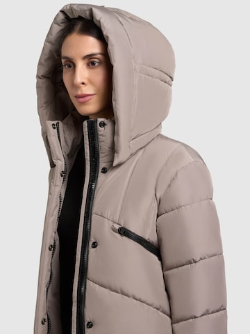 khujo Winterjacke 'Evande' in Grau