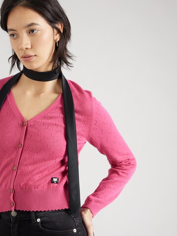 Cardigan 'Save the World' Blutsgeschwister en rose