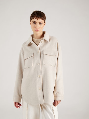 MSCH COPENHAGEN Between-Season Jacket 'Blenda' in Beige: front