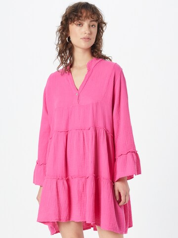 Zwillingsherz Kleid 'Orphelia' in Pink: predná strana