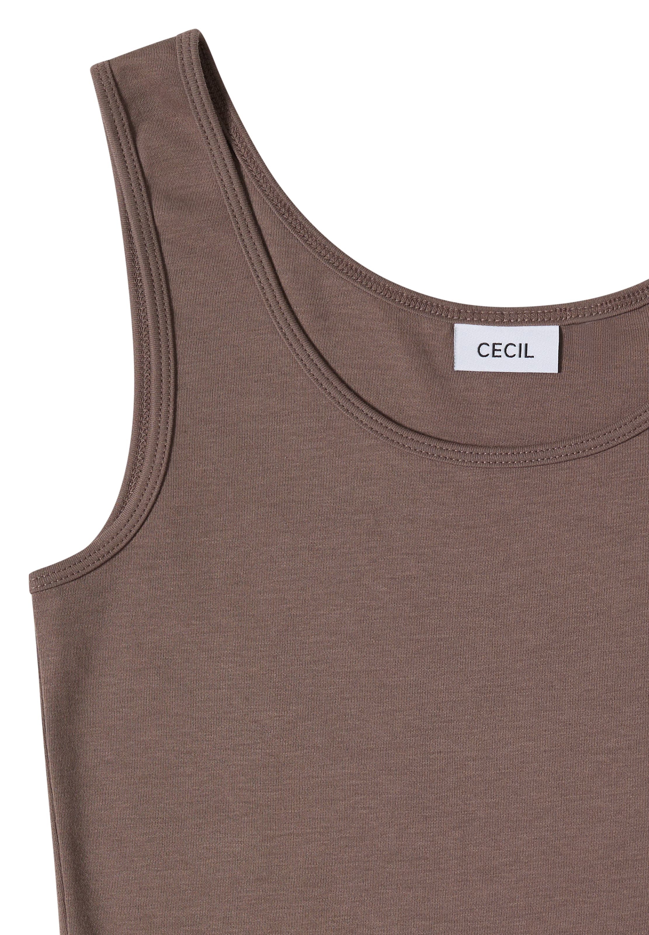 CECIL Top in Grau