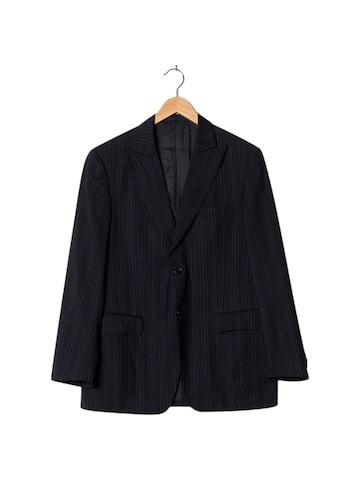 VERSACE Suit Jacket in M in Black: front