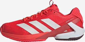 Chaussure de sport 'Adizero Ubersonic 5 Clay' ADIDAS PERFORMANCE en rouge : devant