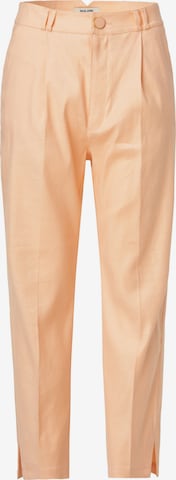 Coupe slim Pantalon chino Salsa Jeans en rose : devant