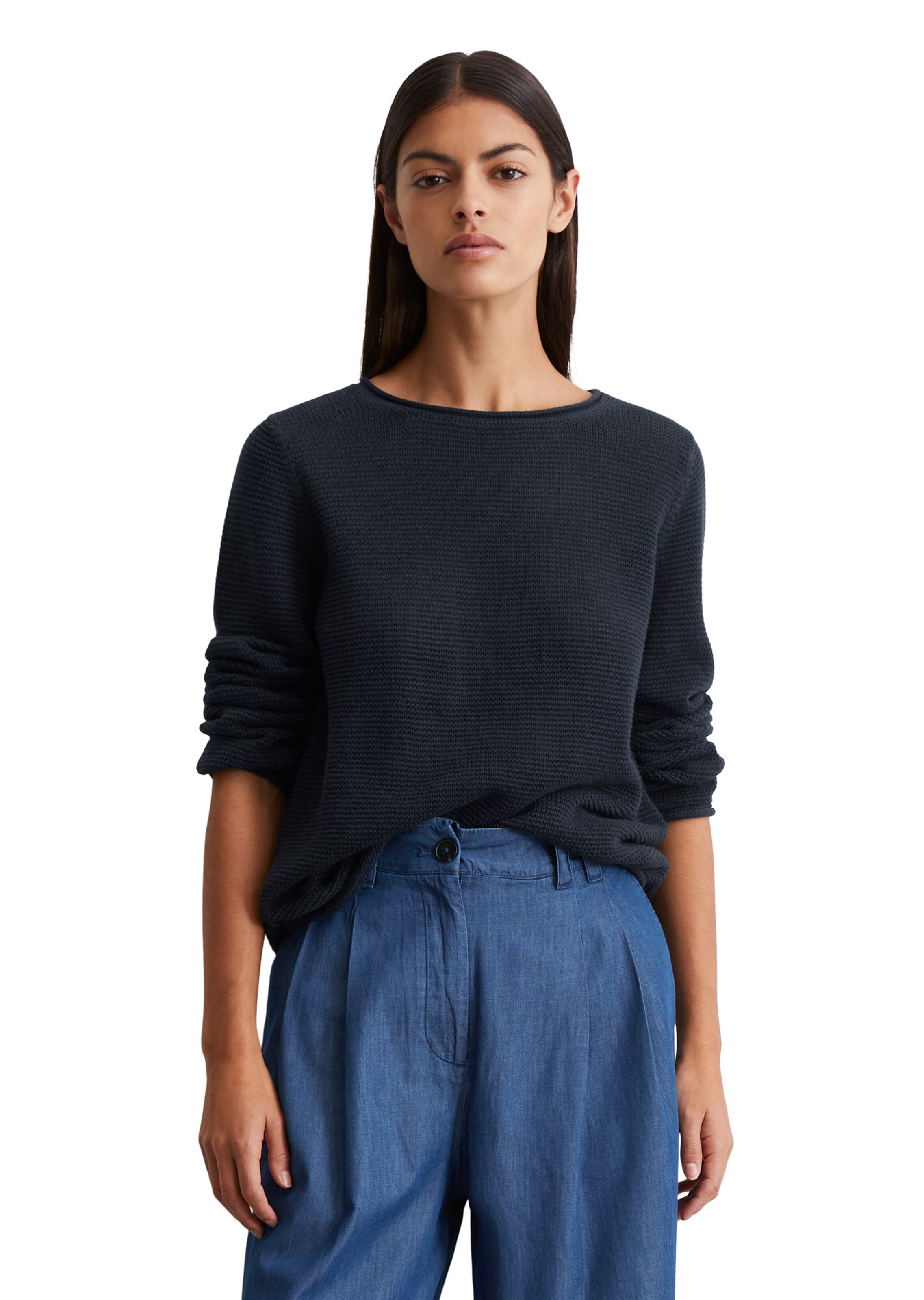 Marc O'Polo Pullover in Blau: Vorderseite
