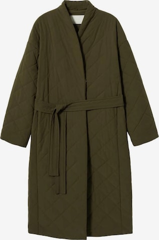 MANGO Zimní kabát 'Verdure' – zelená: přední strana