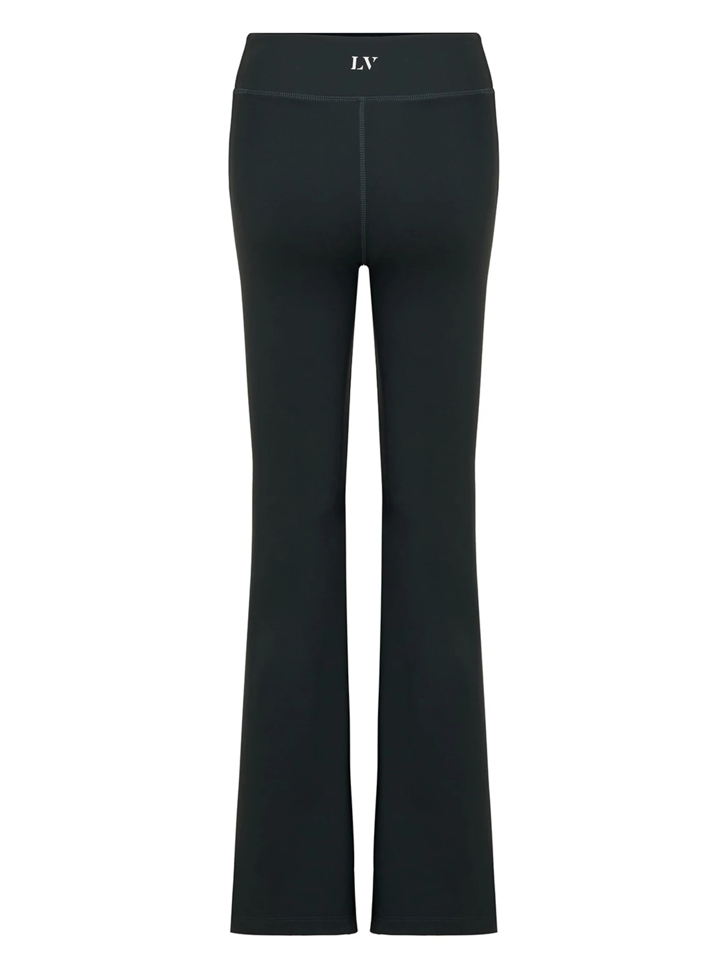 La V Flared Sportbroek 'Flared sportlegging Fleur' in Groen