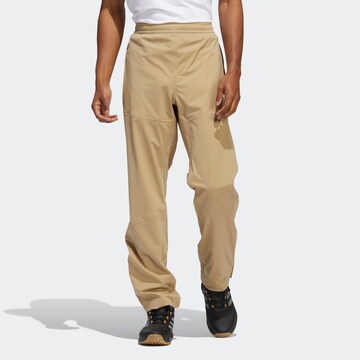 Regular Pantalon de sport ADIDAS SPORTSWEAR en beige : devant