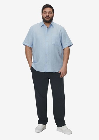 Marc O'Polo Comfort fit Button Up Shirt in Blue