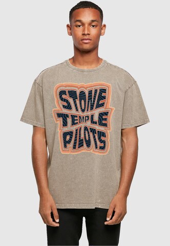 T-Shirt 'Stone Temple Pilots' Merchcode en vert : devant