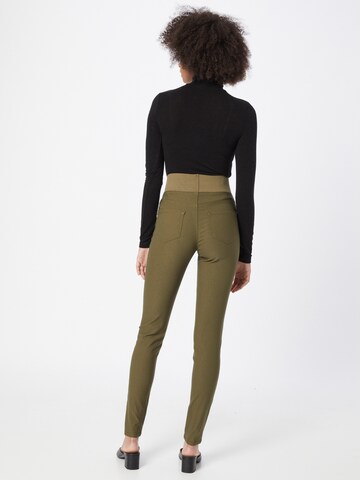 Skinny Pantalon Freequent en vert