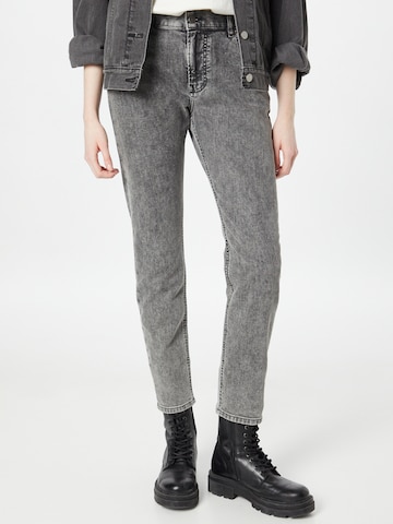 DIESEL Slimfit Jeans 'KRAILEY' i svart: framsida