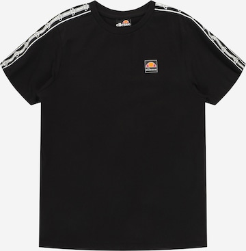 ELLESSE Shirt 'Buton' in Black: front