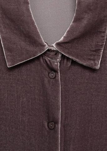 MANGO Schlafshirt 'Xbluti' in Lila