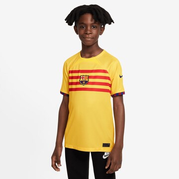 NIKE Performance Shirt 'FC Barcelona' in Yellow: front