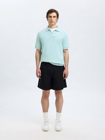 SELECTED - Camiseta en azul