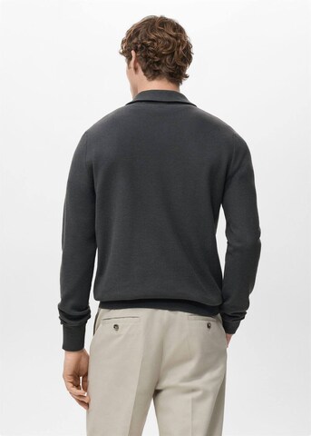 MANGO MAN Pullover 'Tenp' in Grau
