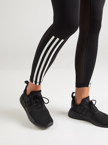 ADIDAS PERFORMANCE Skinny Παντελόνι φόρμας σε μαύρο