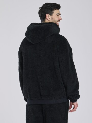 Loungeable Sweatshirt 'Sherpa' in Black