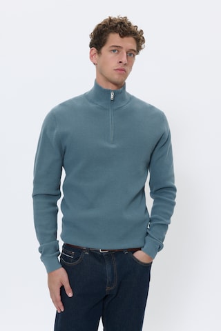 Pull-over 'Lagoon Z' Matinique en bleu : devant