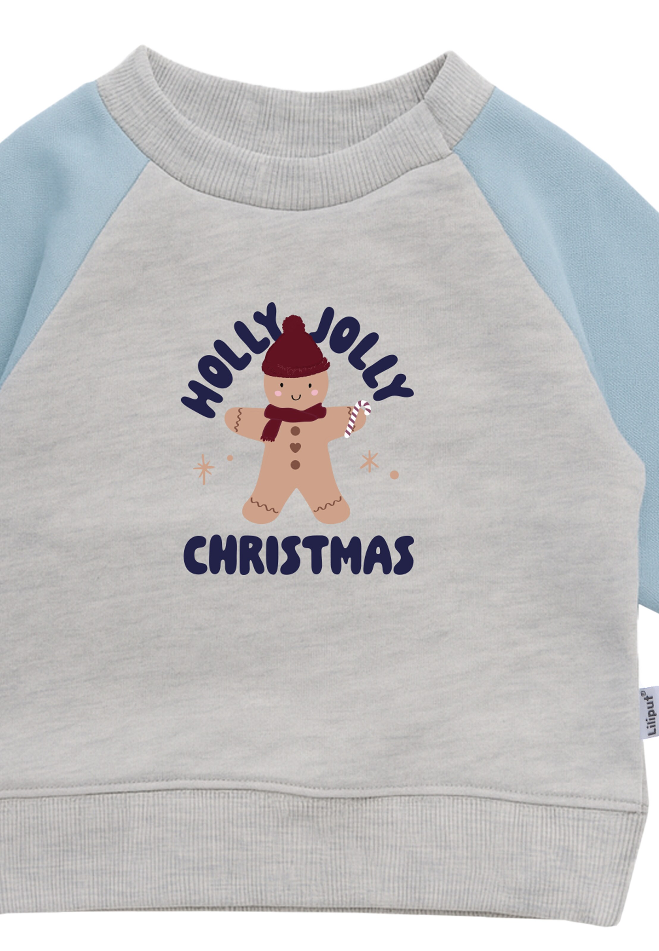 LILIPUT Sweatshirt 'Holly Jolly' in Blue