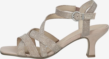 GABOR Strap Sandals in Silver