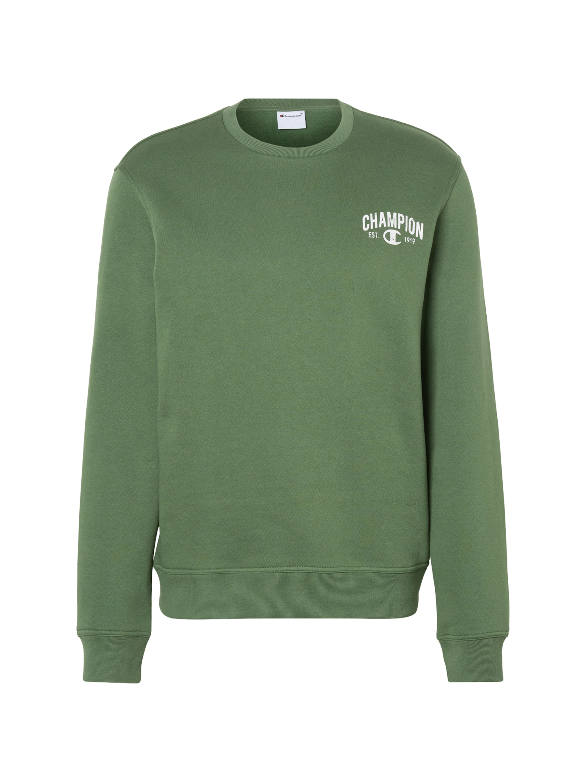 Champion - Sudadera en verde: frente