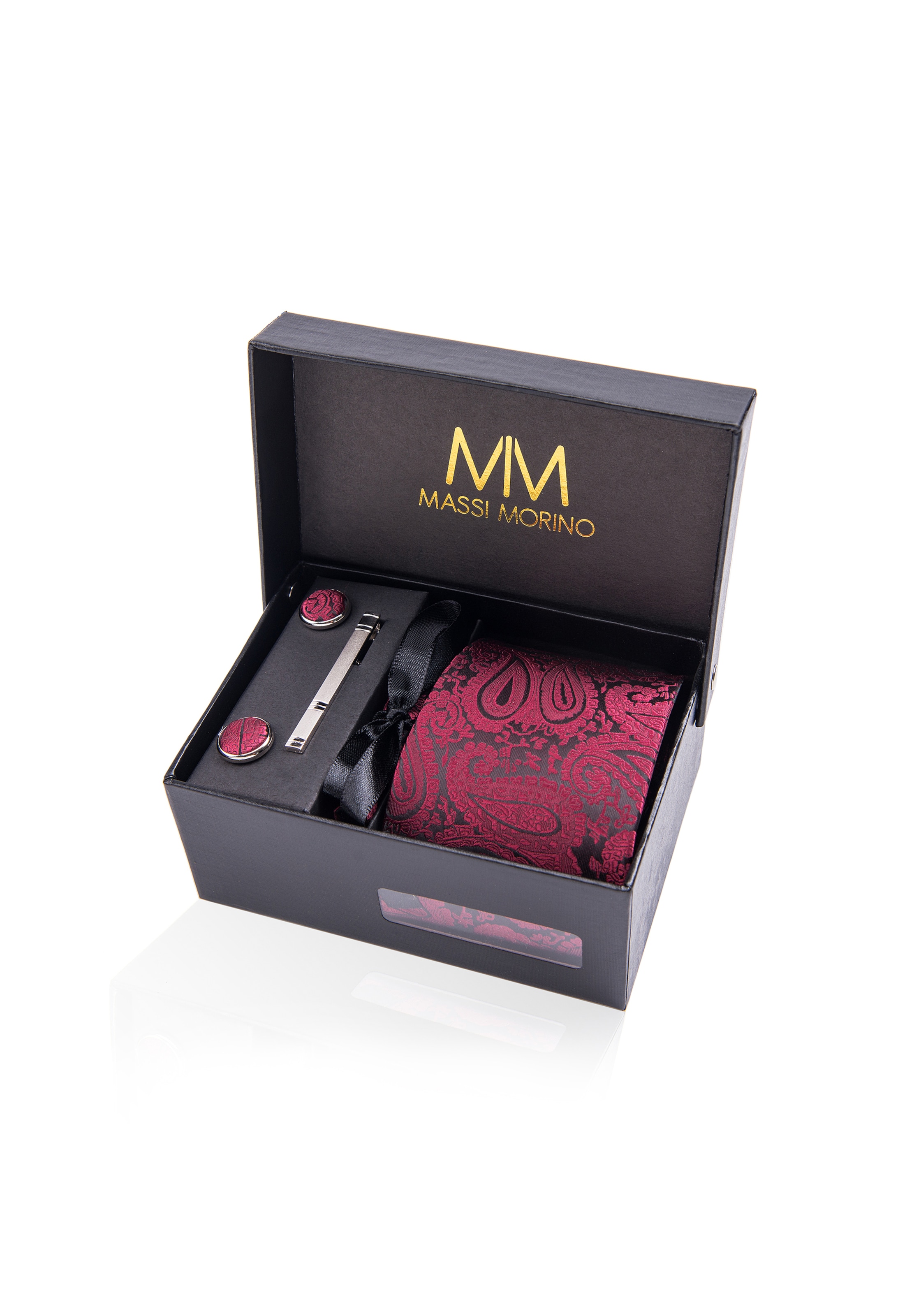 Massi Morino Tie in Red