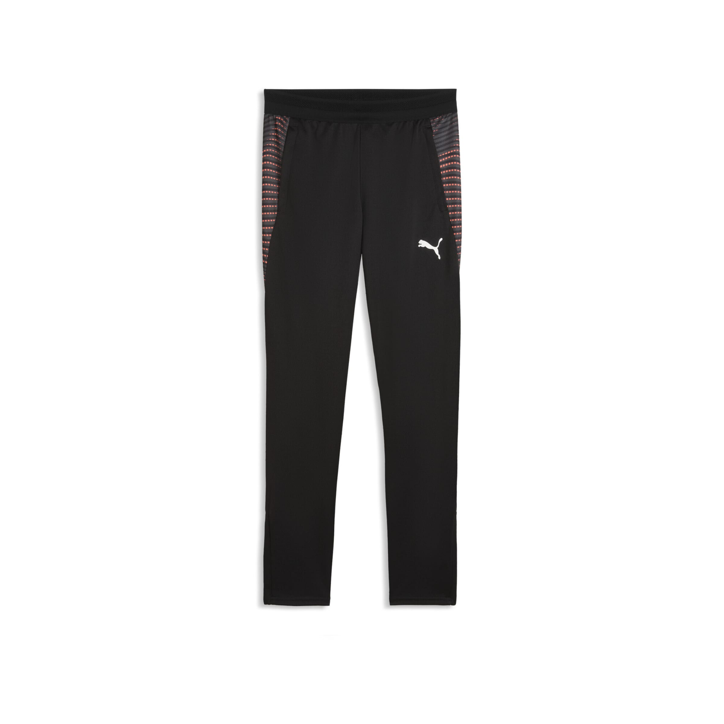 PUMA Slimfit Sporthose 'Individual Final' in Schwarz: Vorderseite