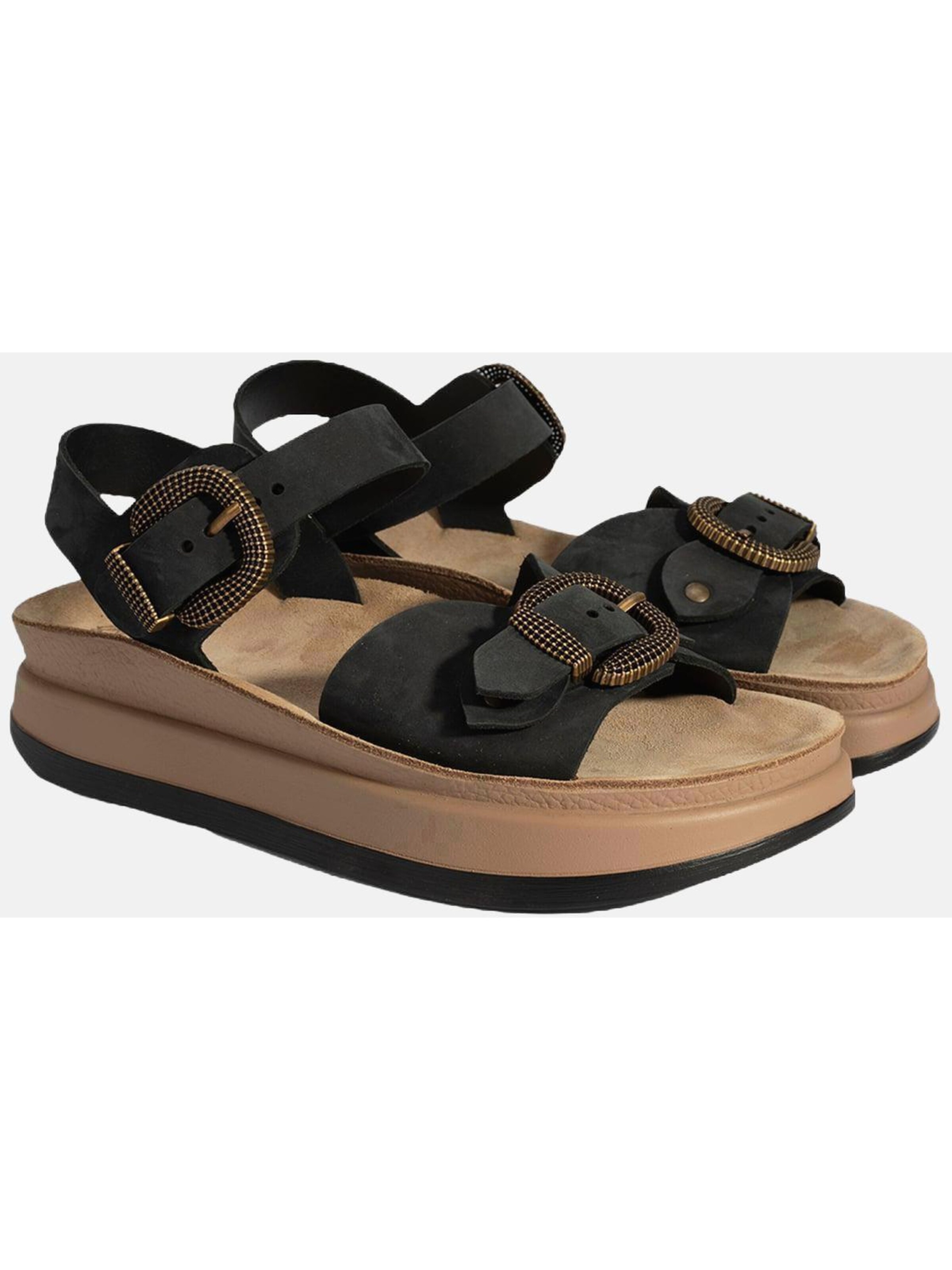 Desa Sandals in Black