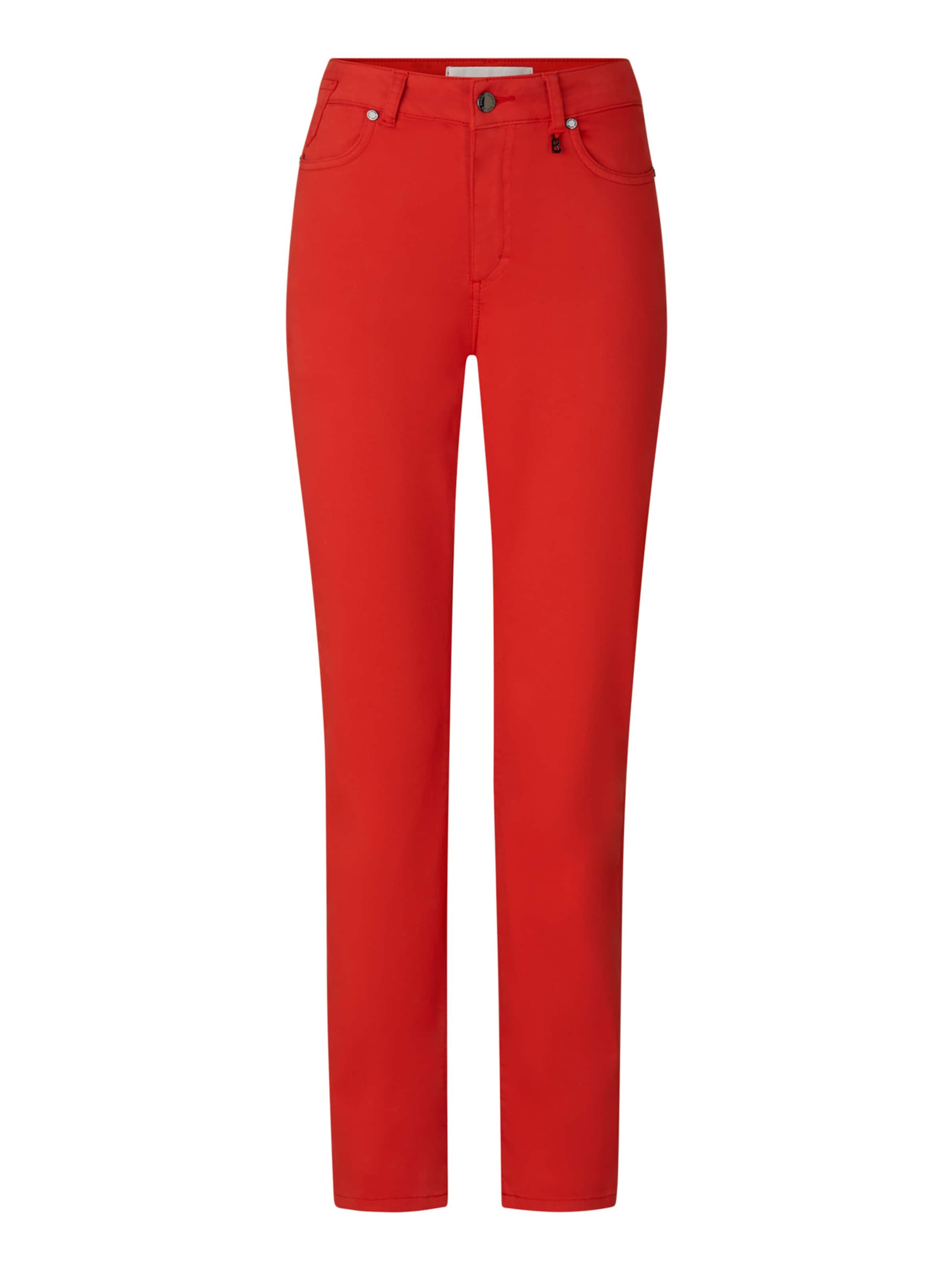 BOGNER Slimfit Hose 'Julie' in Rot: Vorderseite