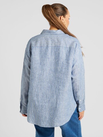 Lauren Ralph Lauren Plus - Blusa en azul