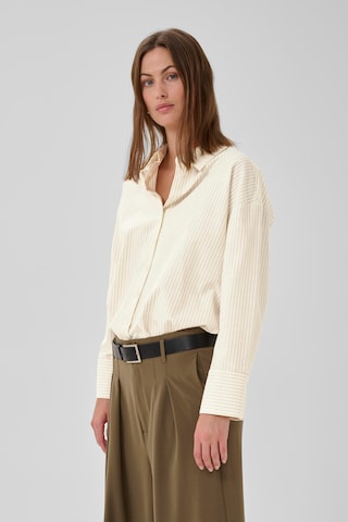 My Essential Wardrobe Bluse 'MWLennie' i hvid