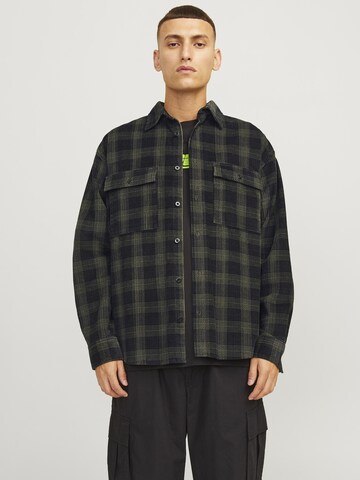 JACK & JONES Tussenjas 'JCOTheo' in Groen: voorkant