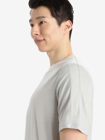 ICEBREAKER - Camiseta funcional 'ZoneKnit' en gris