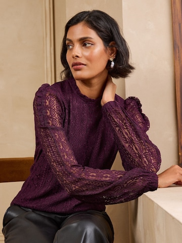 Camicia da donna di love & roses in lilla