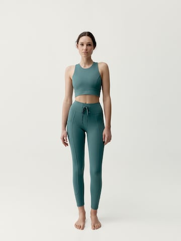 Born Skinny Workout Pants 'Ariadna' in Green: front