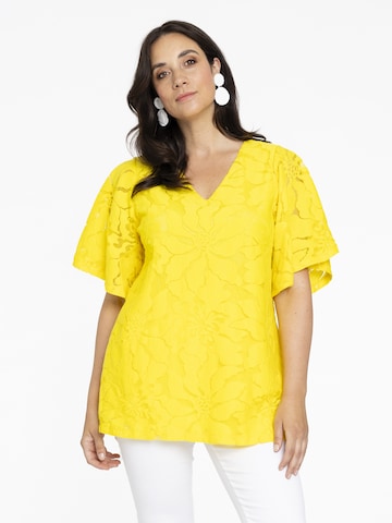 Yoek Tunic in Yellow: front