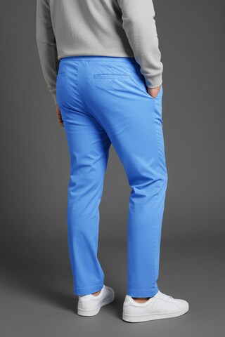 Man's World Tapered Hose in Blau