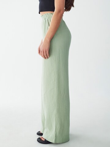St MRLO Loosefit Broek 'LETTY' in Groen