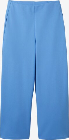 TOM TAILOR DENIM Wide Leg Hose in Blau: predná strana